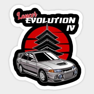 Lancer Evolution 4 Sticker